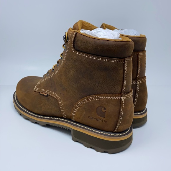 Carhartt Soft Toe 6" Waterproof Leather Work NEW - Picture 9 of 15